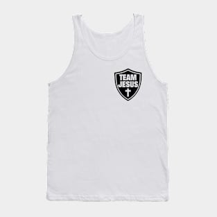 jesus - christ - team jesus - sign - religious - gift - cross Tank Top